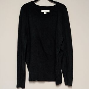 Amazon Essentials Black Knit Pullover